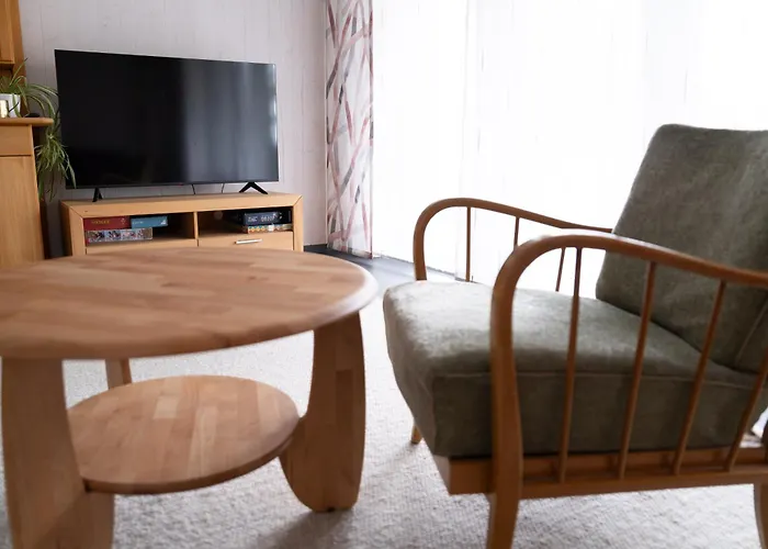 شقة Gaestewohnung In Massivholzhaus *